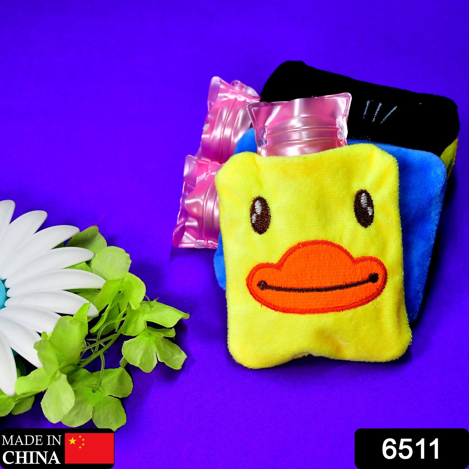 6511 Yellow Duck small Hot Water Bag with Cover for Pain Relief, Neck, Shoulder Pain and Hand, Feet Warmer, Menstrual Cramps. DeoDap 6511 Yellow Duck small Hot Water Bag with Cover for Pain Relief, Neck, Shoulder Pain and Hand, Feet Warmer, Menstrual Cramps. DeoDap
